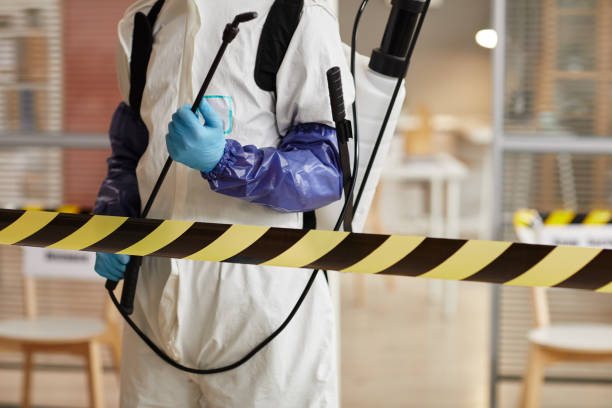 Professional Infectious Disease Decontamination technician working in Princeton, IL